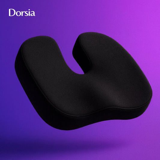 Posturia™ – Coussin Lombaire Orthopédique – Support de Dos Ergonomique & Soulagement des Douleurs